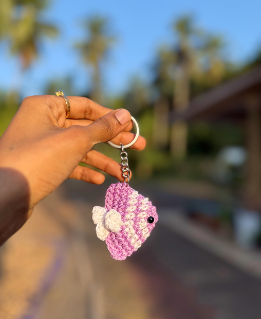 Fish keychain