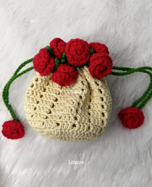 Rose Bouquet Purse