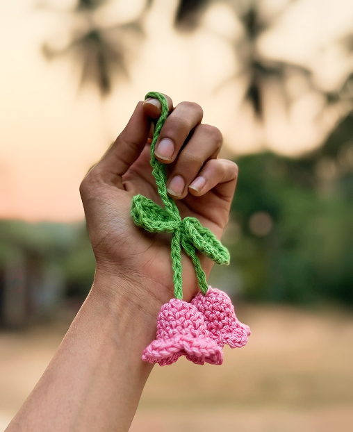 Tulip keychain